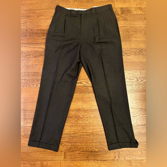 Zanella Other - Men’s Zanella Dress Pants Charcoal and Black
Size 36 Made in Italy